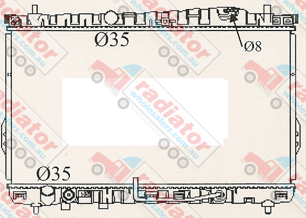 RW427155A Radiator